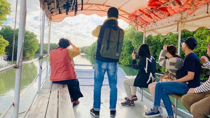 【台南北門景點】「雙春濱海遊憩區」質感景點推薦∣絕美紅樹林木棧步道∣湖邊風光沙灘踏浪∣所有享受一次滿足∣