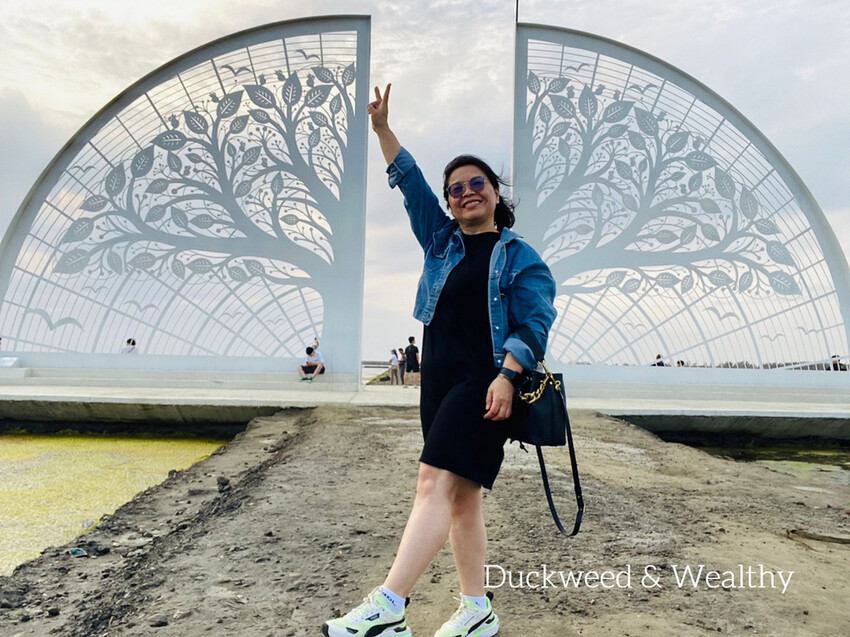 【台南將軍】青鯤鯓網美景點「生命之樹」|海上純白雙面扇形地景藝術|美拍取景角度介紹|