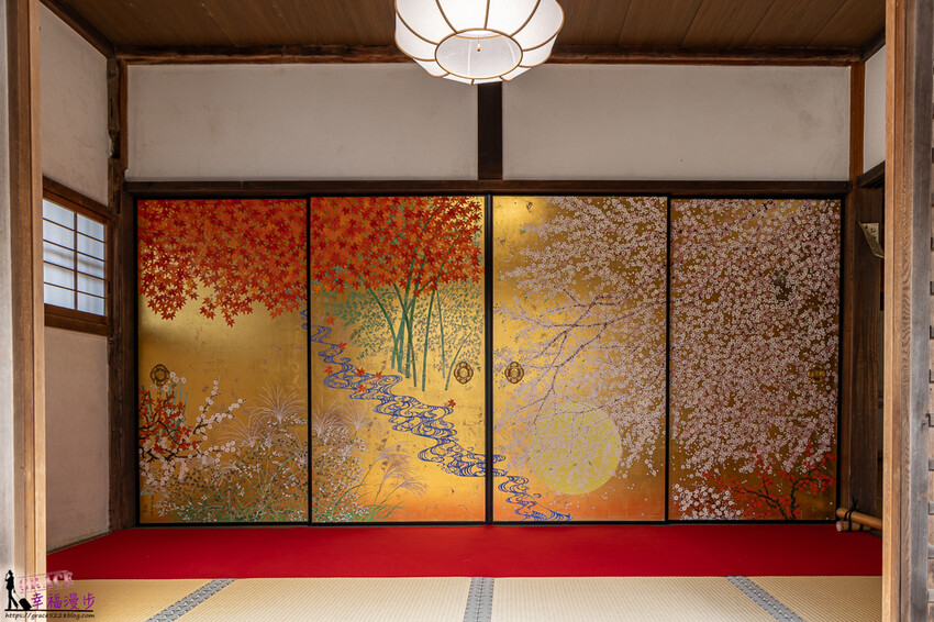 圓光寺|京都府日本–欣賞奔龍石庭的枯山水景色和十牛之庭的楓葉美景,庭園中的小地藏好可愛