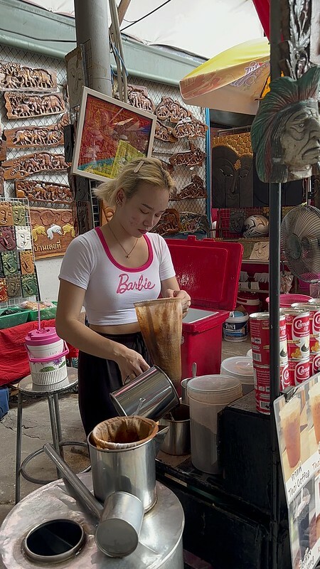 【亞洲，泰國，曼谷】曼谷近郊的水上市場～丹嫩莎朵水上市場（Damnoen Saduak Floating Market），疫情後終