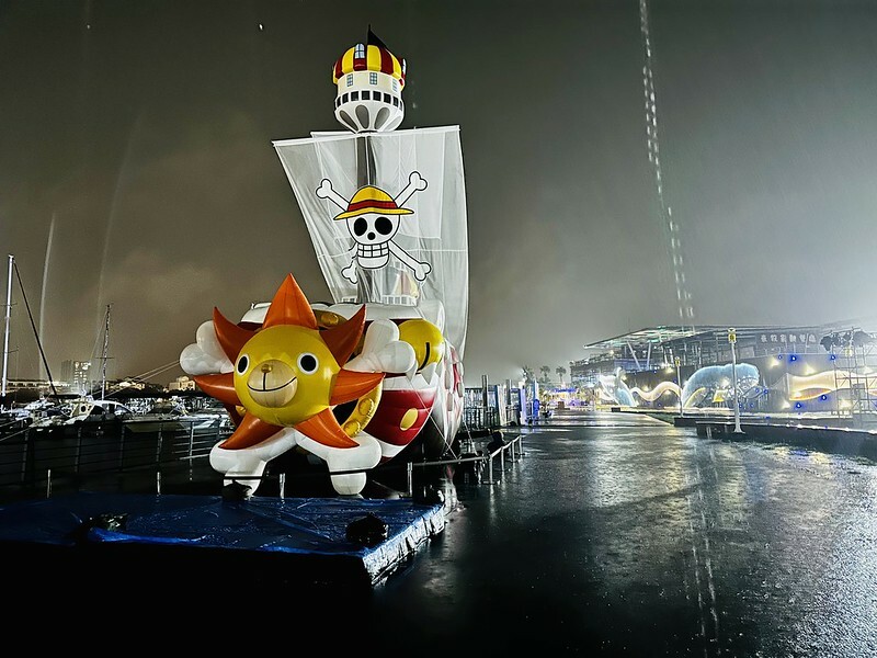 【台灣,台南市】海賊王的千陽號在安平,航海王ONE PIECE海潮慶典在台南安平遊憩碼頭登場。(9/8~10/29)