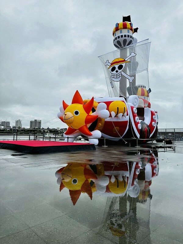 【台灣,台南市】海賊王的千陽號在安平,航海王ONE PIECE海潮慶典在台南安平遊憩碼頭登場。(9/8~10/29)
