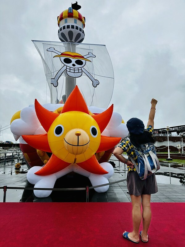 【台灣,台南市】海賊王的千陽號在安平,航海王ONE PIECE海潮慶典在台南安平遊憩碼頭登場。(9/8~10/29)