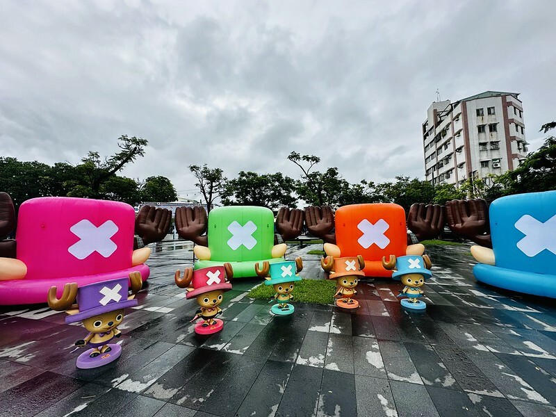 【台灣,台南市】海賊王的千陽號在安平,航海王ONE PIECE海潮慶典在台南安平遊憩碼頭登場。(9/8~10/29)