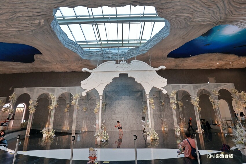 嘉義景點蓋婭莊園︱康倪時代美學生技園區，全台首座最美希臘城堡莊園.最美的廁所禮物盒.希臘神話場景網美拍