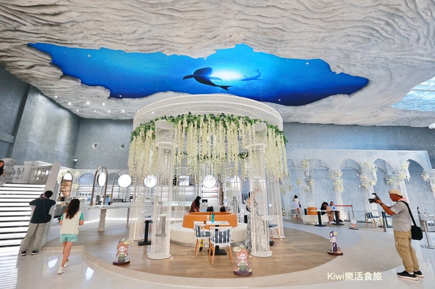 嘉義景點蓋婭莊園︱康倪時代美學生技園區，全台首座最美希臘城堡莊園.最美的廁所禮物盒.希臘神話場景網美拍