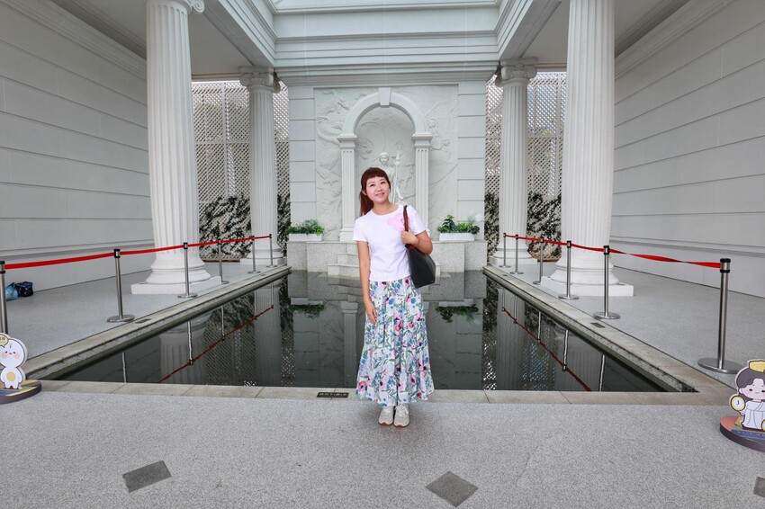 嘉義景點蓋婭莊園︱康倪時代美學生技園區，全台首座最美希臘城堡莊園.最美的廁所禮物盒.希臘神話場景網美拍