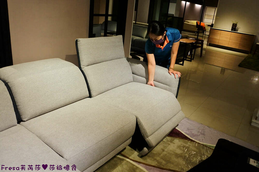 高雄傢俱【晶華傢俱】沃荷高品質沙發超舒服.電動沙發平躺腿枕多角度│高雄沙發│鳥松店 - Fresa芙芮莎♥莎旅憶食