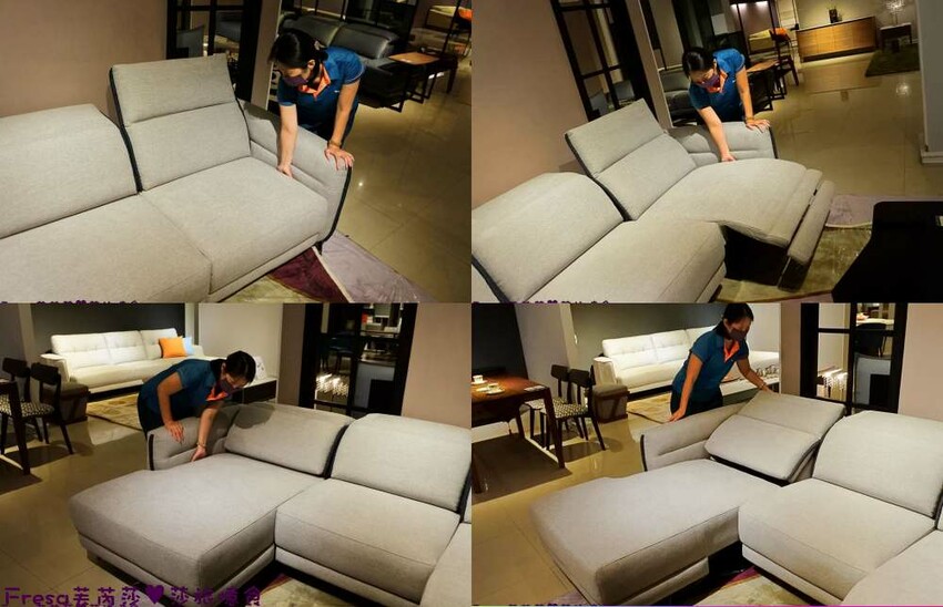 高雄傢俱【晶華傢俱】沃荷高品質沙發超舒服.電動沙發平躺腿枕多角度│高雄沙發│鳥松店 - Fresa芙芮莎♥莎旅憶食