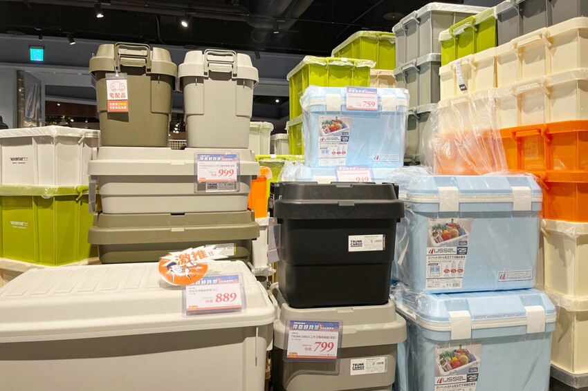 日系知名收納品牌限時快閃文心秀泰!生活好東西通通有~居家收納、餐廚用品、野餐露營必備道具只要3折起!