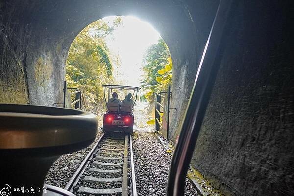 苗栗旅遊。勝興車站 舊山線鐵道電動自行車  懷舊景點小火車之