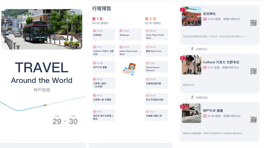 [日本] 自由行如何規劃行程？旅遊規劃APP推薦「去趣chicTrip」使用教學（神戶景點懶人包）
