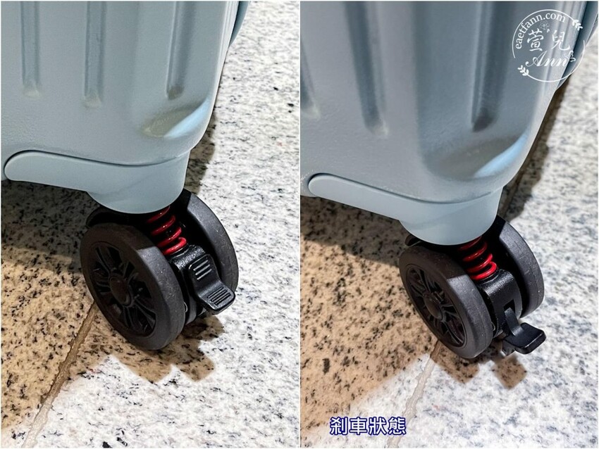 Doris朵莉絲行李箱 極o能裝系列 絲滑360度旋轉雙軸心剎車輪 抗撞耐摔 - 萱兒Ann玩樂生活