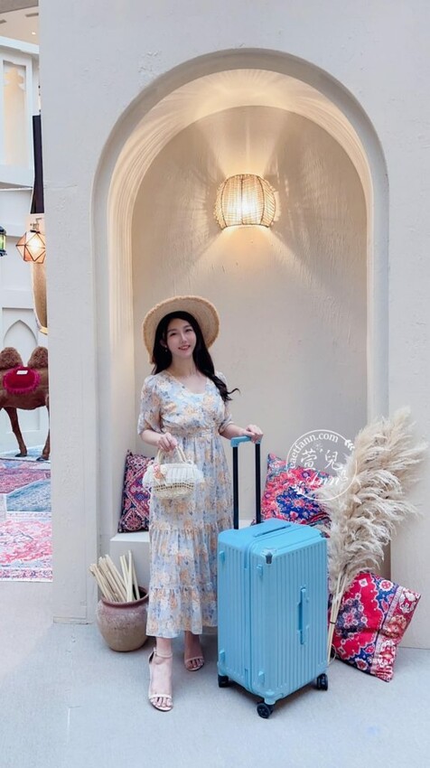 Doris朵莉絲行李箱 極o能裝系列 絲滑360度旋轉雙軸心剎車輪 抗撞耐摔 - 萱兒Ann玩樂生活