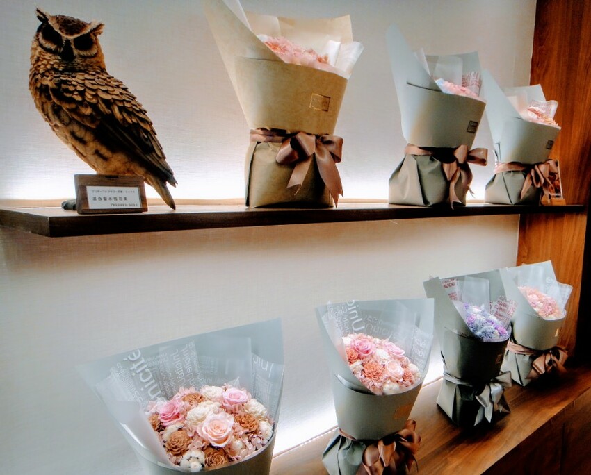 【生活】台北東區花店「TJ.HANAYA-緹緁花屋」永生花繽