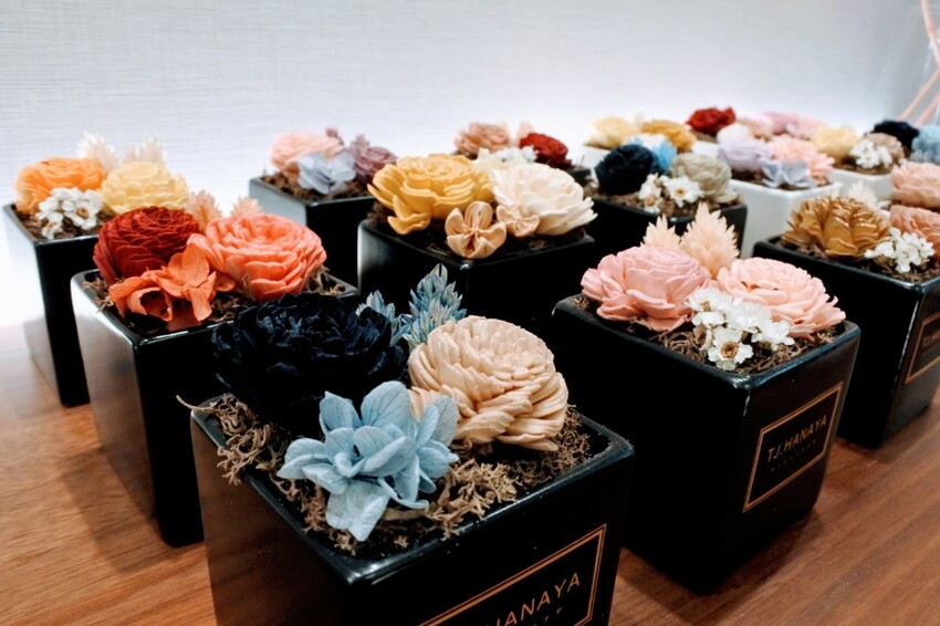 【生活】台北東區花店「TJ.HANAYA-緹緁花屋」永生花繽