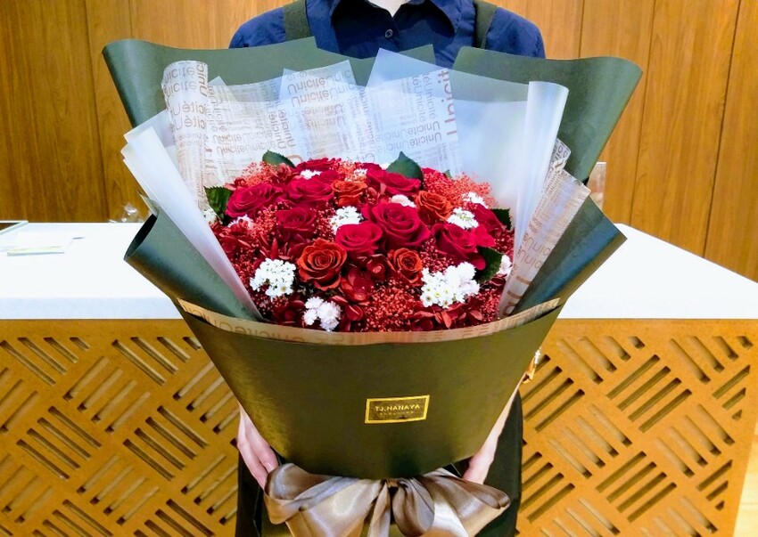 【生活】台北東區花店「TJ.HANAYA-緹緁花屋」永生花繽