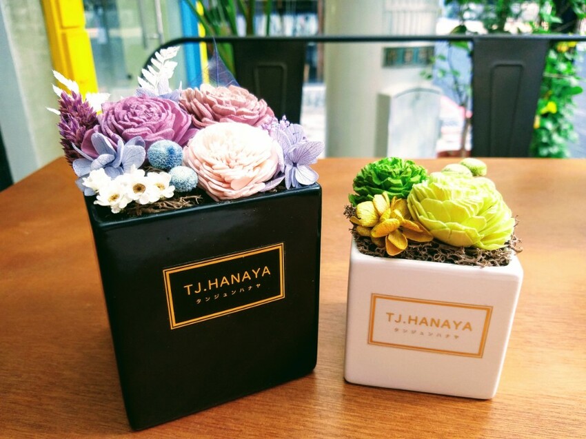 【生活】台北東區花店「TJ.HANAYA-緹緁花屋」永生花繽