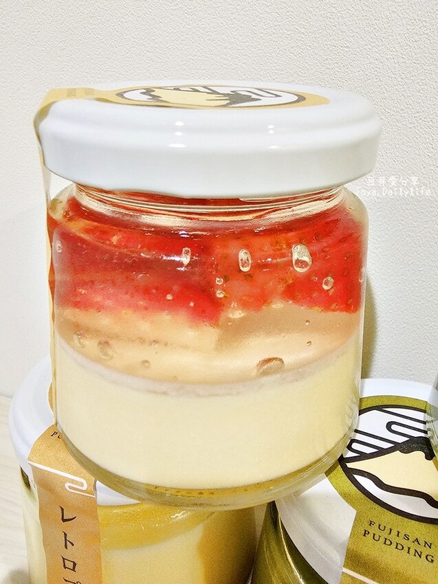 富士山ぷりん FUJISAN PUDDING|富士山造型的布丁 可愛又好吃 . 河口湖伴手禮 . 富士山布丁 🌱豆芽