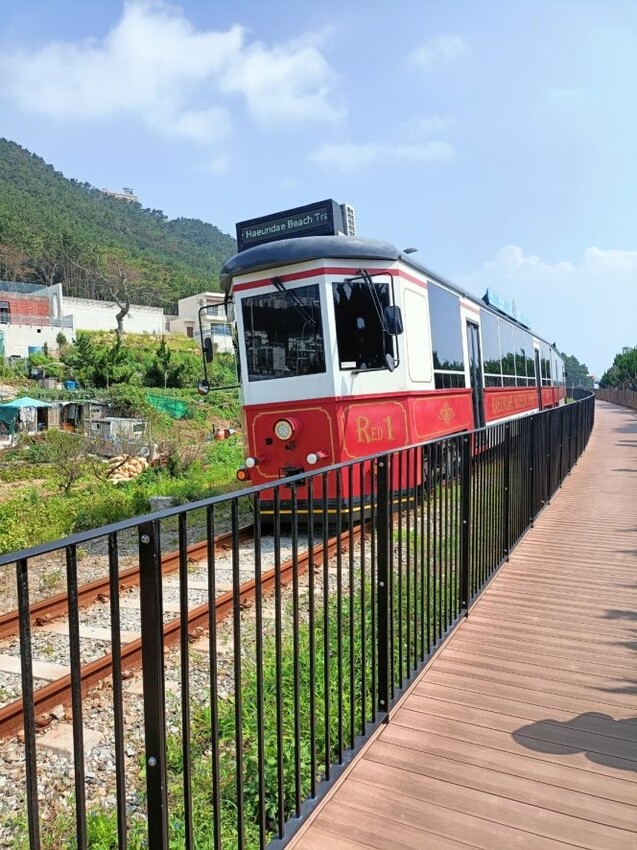 2023韓國釜山|海雲臺BLUE LINE PARK海濱列車