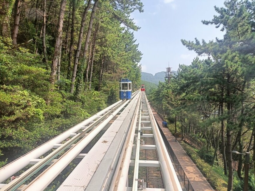 2023韓國釜山|海雲臺BLUE LINE PARK海濱列車