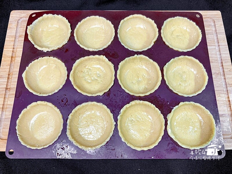 烘焙筆記│蛋塔，不用排隊的濃郁奶香味好吃蛋塔