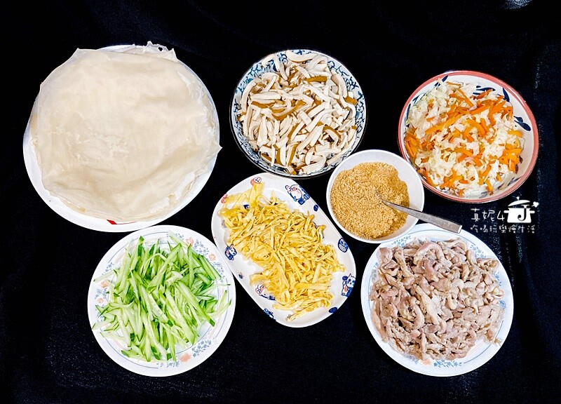 烹飪筆記│潤餅捲,低熱量內餡外加自己做的Q彈潤餅皮