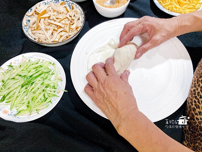 烹飪筆記│潤餅捲,低熱量內餡外加自己做的Q彈潤餅皮