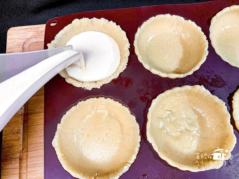 烘焙筆記│蛋塔，不用排隊的濃郁奶香味好吃蛋塔