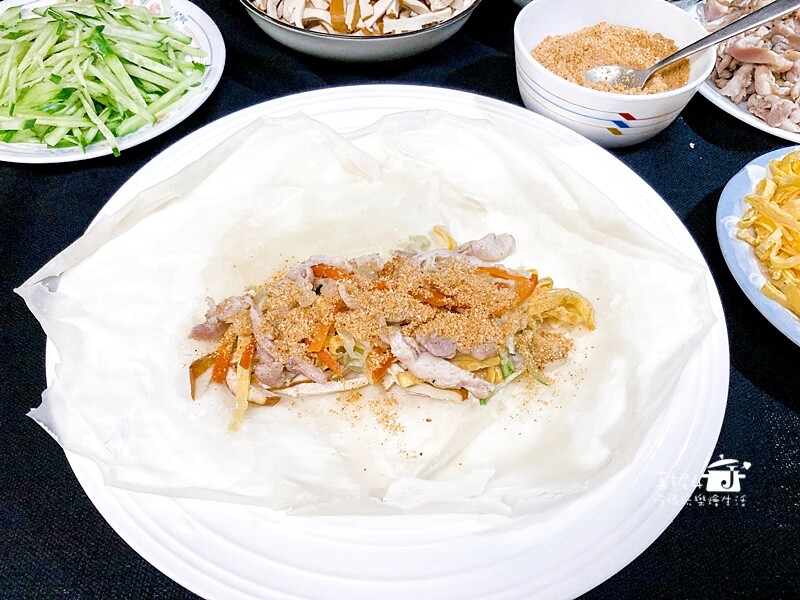 烹飪筆記│潤餅捲,低熱量內餡外加自己做的Q彈潤餅皮