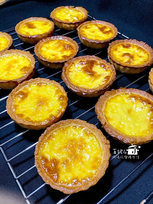 烘焙筆記│蛋塔，不用排隊的濃郁奶香味好吃蛋塔