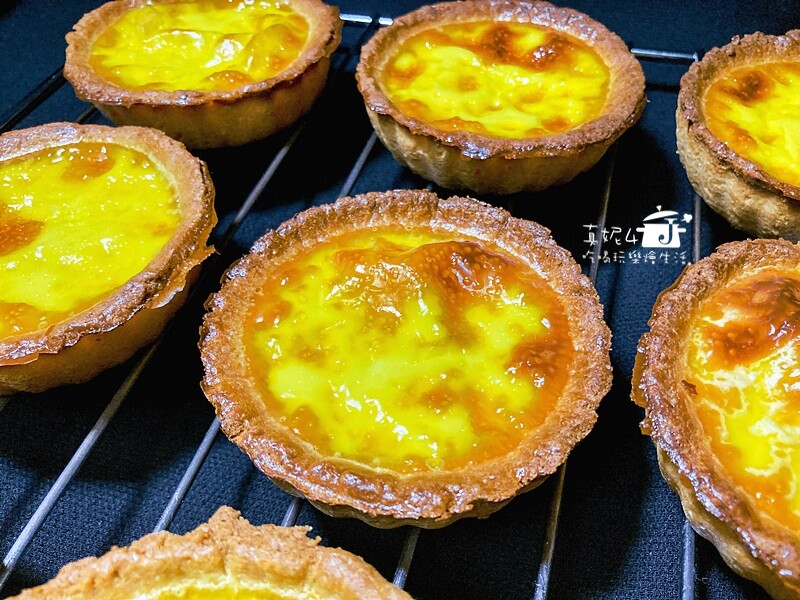 烘焙筆記│蛋塔，不用排隊的濃郁奶香味好吃蛋塔