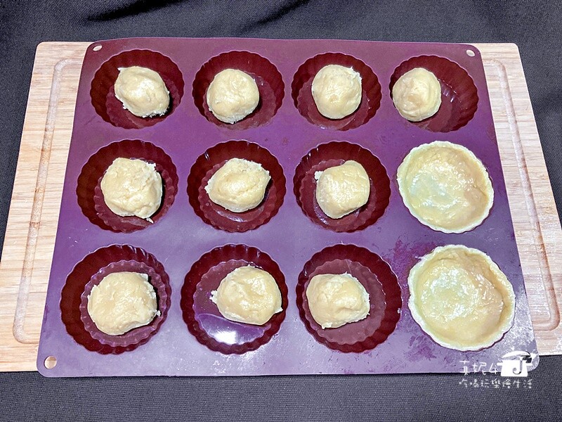 烘焙筆記│蛋塔，不用排隊的濃郁奶香味好吃蛋塔