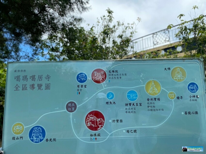 【台南左鎮景點】「噶瑪噶居寺」藏傳佛教傳承之西藏氛圍|華麗寶殿融合漢藏建築美學推薦|