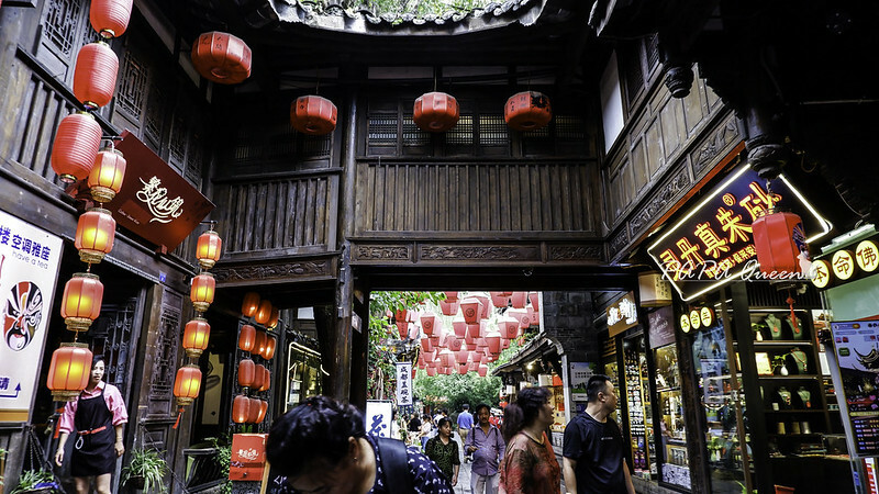 成都景點｜武侯祠 錦里古街 古街道上的繁華小橋流水