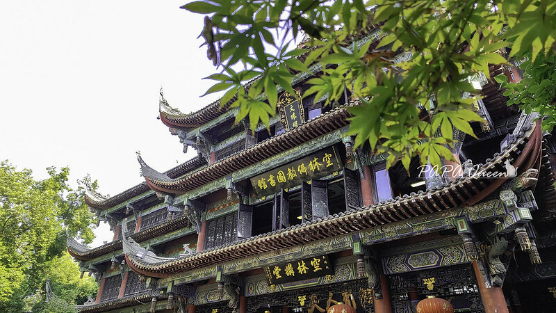 成都景點｜文殊院  Wenshu Yuan Monastery 佛寺