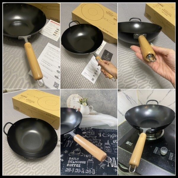 【日本TAKUMI】匠 岩紋鐵炒鍋/中華鐵鍋33cm(獨家聯名款) 家庭主婦（夫）廚房裡的必備鍋具,日常料理.年節宴