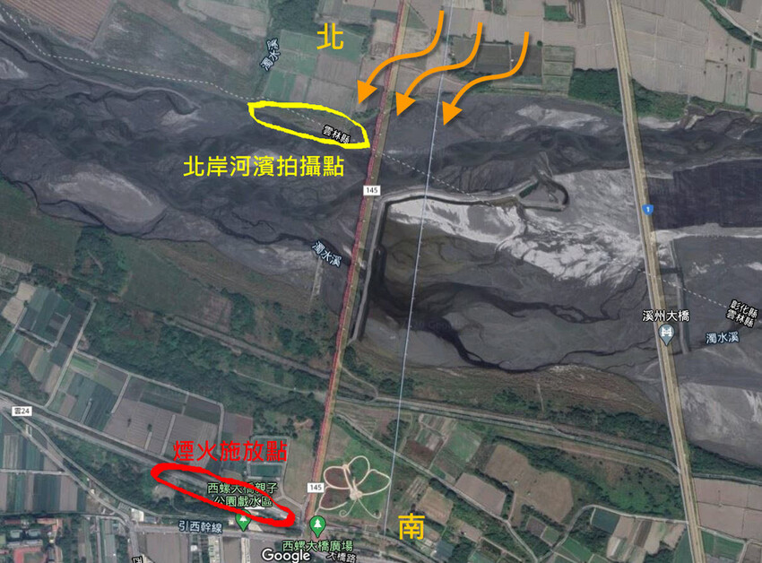 【雲林活動】西螺福興宮‧太平媽起駕出巡‧高空煙火秀│如何拍攝煙火‧觀賞地點‧拍攝點‧風向觀測‧煙火疊圖