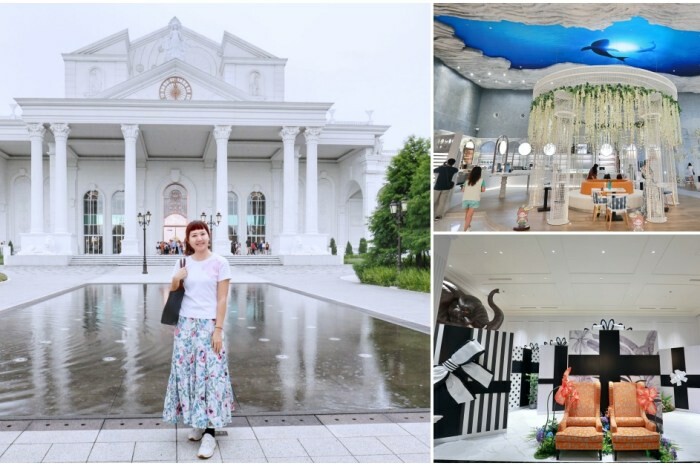 台南萬國通路創意觀光工廠︱歸仁免費景點巨大行李箱網美牆美拍,以宇宙太空人為主題的觀光工廠~戶外景觀遊