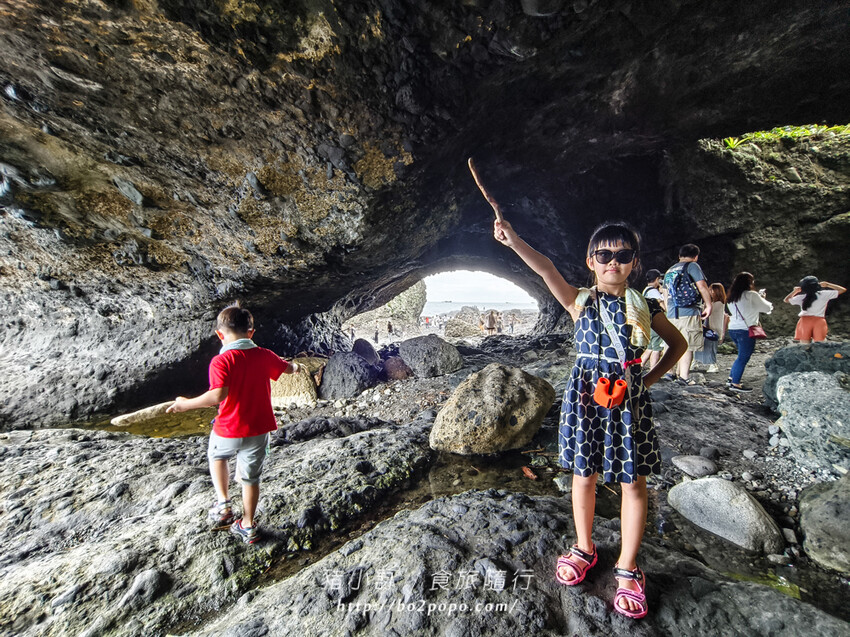花蓮。豐濱》石門洞(March洞)(麻糬洞)熱門的自然景觀景點
