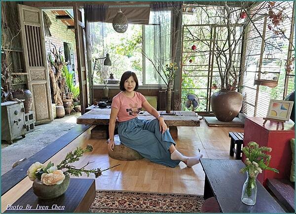 《新北休閒景觀餐廳》隱藏在平溪的山林祕境/靜雅古典人文藝術莊