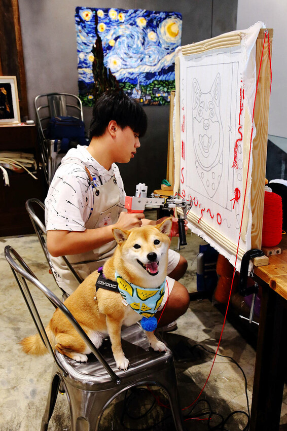 自己的地毯自己做!手作地毯Tufting初體驗!全台灣最大最 自己的地毯自己做!手作地毯Tufting初體驗!全台灣最大最