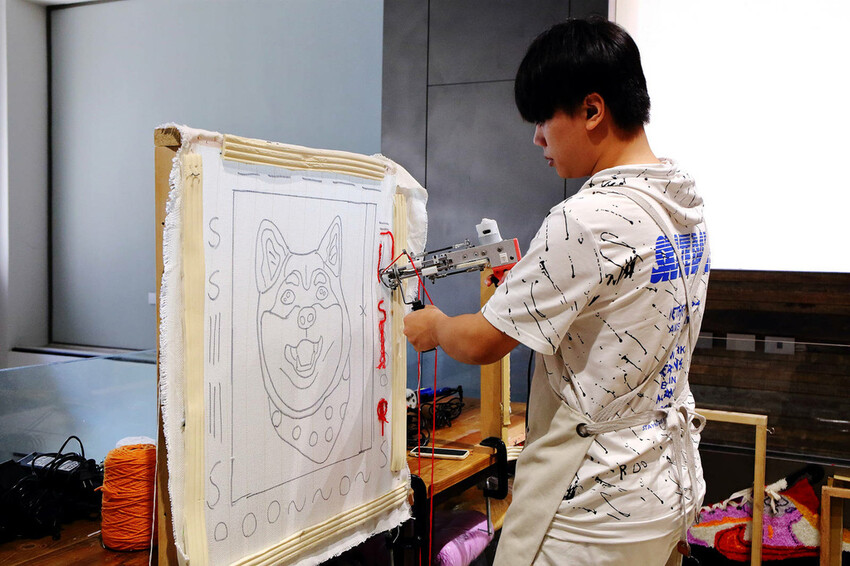 自己的地毯自己做!手作地毯Tufting初體驗!全台灣最大最 自己的地毯自己做!手作地毯Tufting初體驗!全台灣最大最