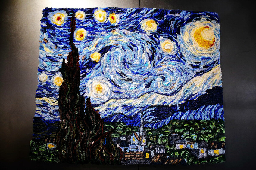 自己的地毯自己做!手作地毯Tufting初體驗!全台灣最大最 自己的地毯自己做!手作地毯Tufting初體驗!全台灣最大最