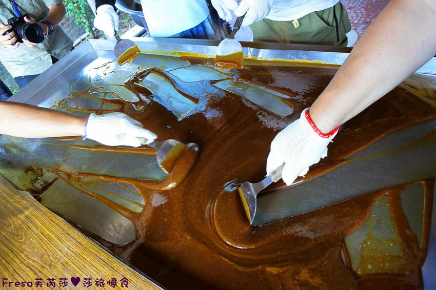 台南景點【後壁頂長Ｘ佳里延平Ｘ楠西密枝】深入農業社區體驗捉泥鰍樂趣.手炒黑糖花生塊綁鴿笭.果農之家水果餐ＤＩＹ芒果醬 - Fresa芙芮莎♥莎旅憶食