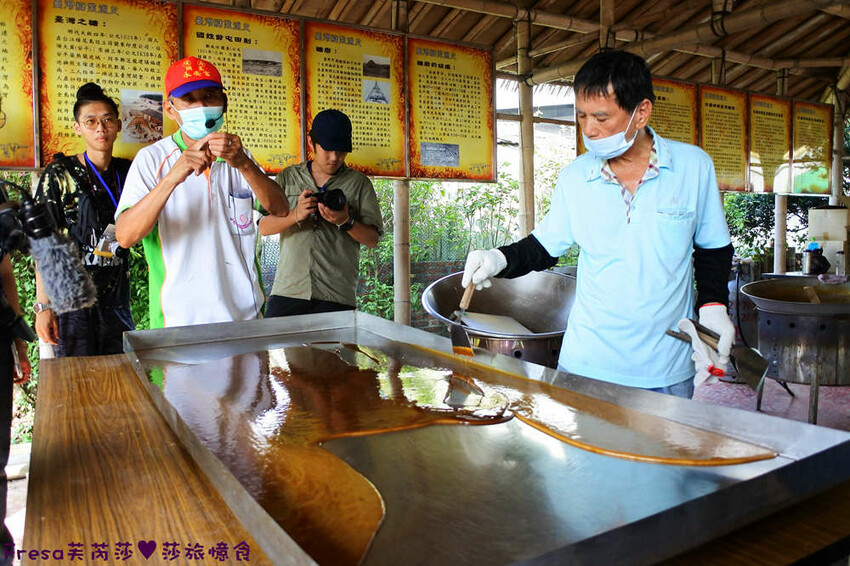 台南景點【後壁頂長Ｘ佳里延平Ｘ楠西密枝】深入農業社區體驗捉泥鰍樂趣.手炒黑糖花生塊綁鴿笭.果農之家水果餐ＤＩＹ芒果醬 - Fresa芙芮莎♥莎旅憶食