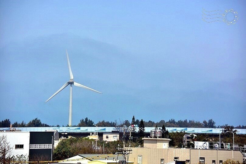 竹南后厝龍鳳宮:眺望台灣海峽
