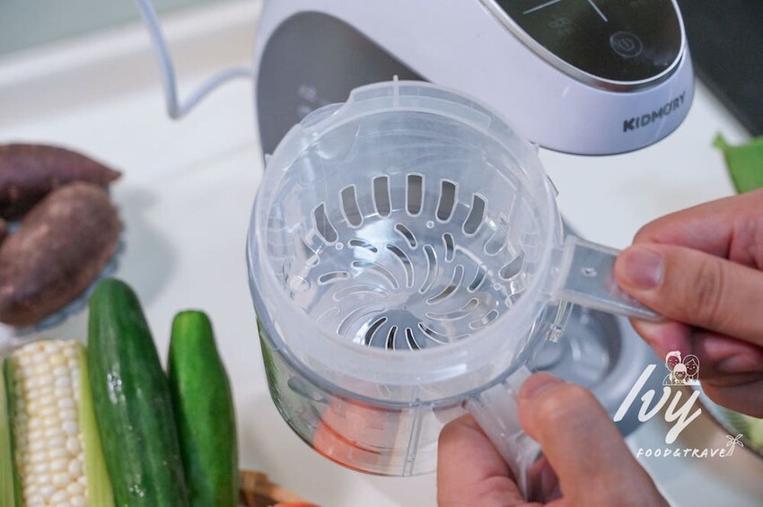 KIDMORY觸控智慧型食物調理機 |寶寶副食品必備神器，清洗、蒸煮、消毒、攪拌、解凍一機搞定寶寶輔食！ - 艾薇覓食趣