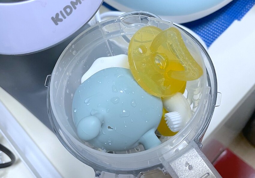 KIDMORY觸控智慧型食物調理機 |寶寶副食品必備神器，清洗、蒸煮、消毒、攪拌、解凍一機搞定寶寶輔食！ - 艾薇覓食趣