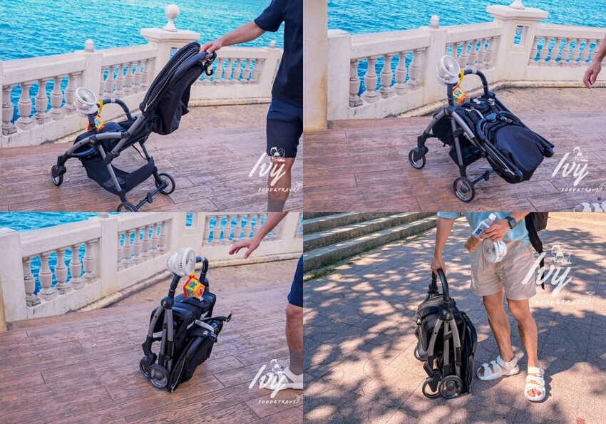 Chicco Goody Pro魔術瞬收手推車 |可登機嬰兒推車推薦,輕巧秒收不佔空間,帶嬰兒出國最強幫手! - 艾薇覓食趣